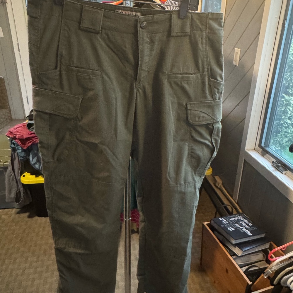 5.11 Tactical Women's Straight Leg Pants - Olive